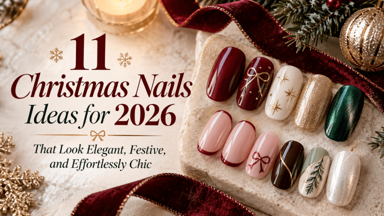 11 Christmas Nails Ideas for 2026 That Look Elegant, Festive, and Effortlessly Chic
