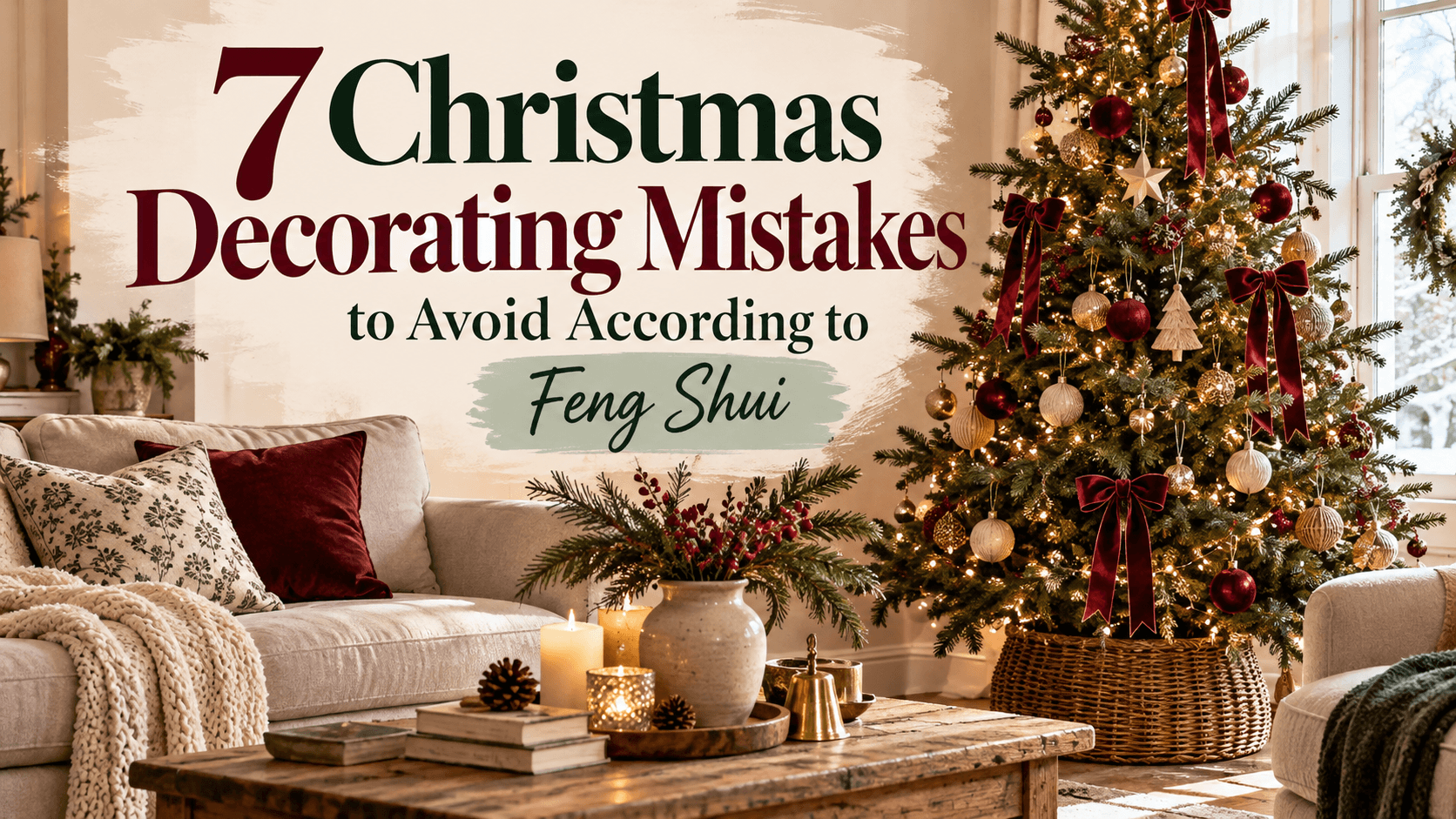 7 Christmas Decorating Mistakes to Avoid According to Feng Shui